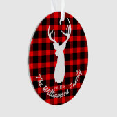 Plaid Rustique Deer Antlers (devant)