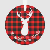 Plaid Rustique Deer Antlers (dos)