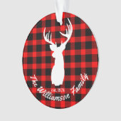 Plaid Rustique Deer Antlers (devant)