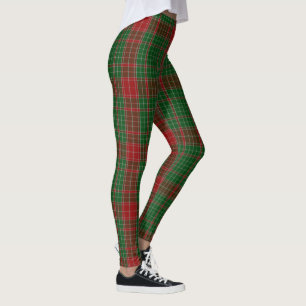 Plaid Schotse Kerst Tartan Vrouwen Winter Leggings