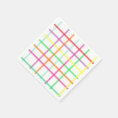 Plaid servetten (Hoek)