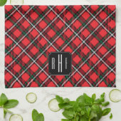 Plaid - Serviette de cuisine Monogram (Plié)