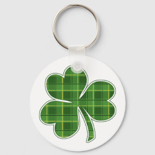 PLAID SHAMROCK - sleutelhanger