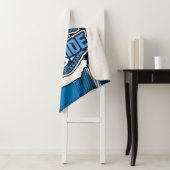 Plaid Sherpa Blanket (bleu) (En situation)