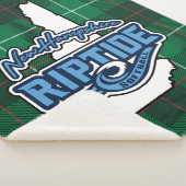 Plaid Sherpa Blanket (Groen) Sherpa Deken (3/4)