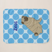 plaid sherpa pug (Devant (Horizontal))