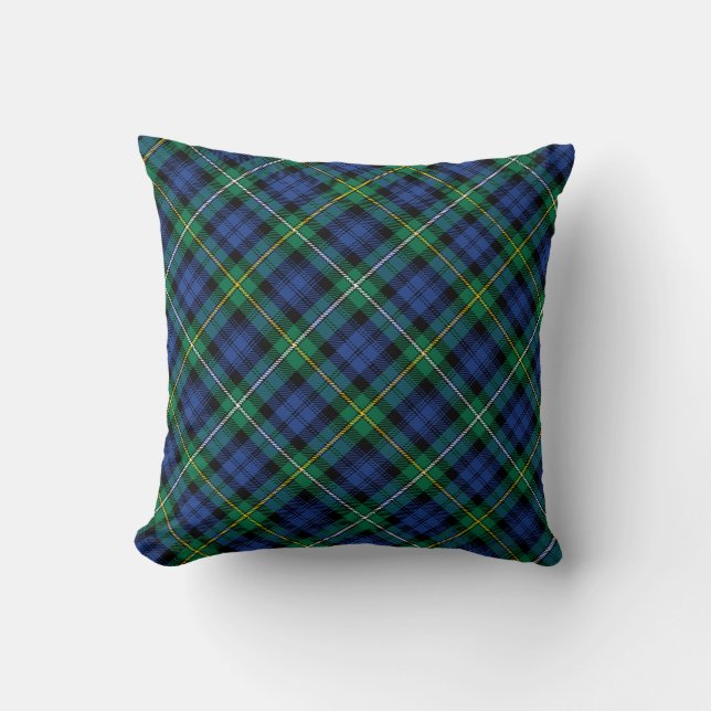 Plaid Sierkussennen Campbell Argyll Oude Tartan Kussen (Voorkant)