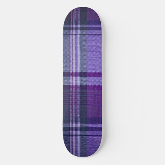 Plaid Skateboard Deck (Recto)