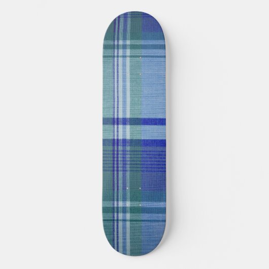 Plaid Skateboard Deck (Recto)