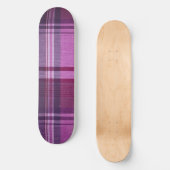 Plaid Skateboard Deck (Recto)