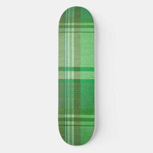 Plaid Skateboard Deck (Recto)