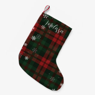 Plaid Sneeuwvlokken Kerst Feestdagen Gepersonalise Kleine Kerstsok