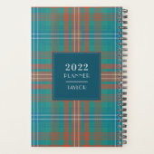 Plaid Tartan Clan Wilson À damiers 2022 (Dos)