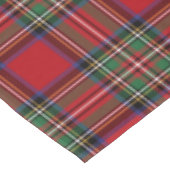 Plaid Tartan Stewart Red Rustic Tafelkleed (Gekanteld)