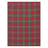 Plaid Tartan Stewart Red Rustic Tafelkleed (Voorkant)