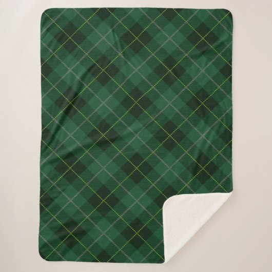 Plaid Tartan Vert (Devant)