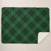 Plaid Tartan Vert (Devant (Horizontal))