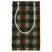 Plaid van dennennaald klein cadeauzakje (Voorkant)