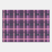 Plaid Verpakkend Document Vlak Blad (Gemengde Reek Inpakpapier Vel (Voorkant)