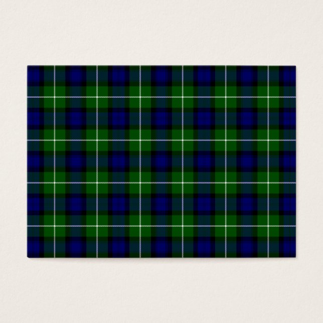 Plaid vert bleu Lamont tartan (Devant)