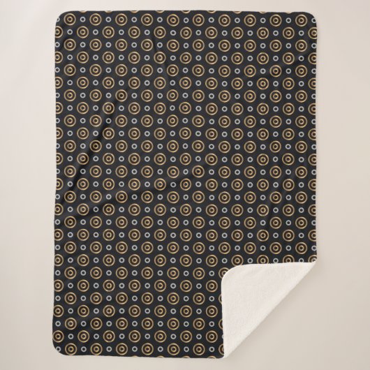 plaid vintage cercles (Devant)