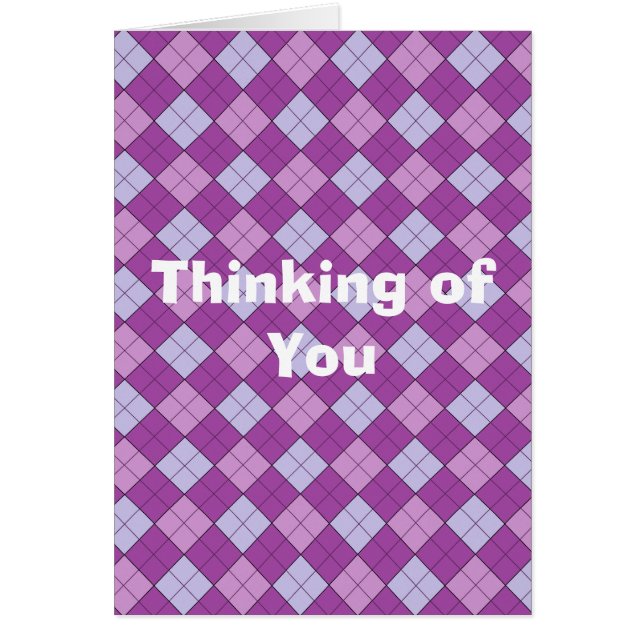 Plaid violet (Devant)