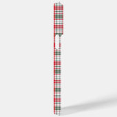Plaid Winter Vakantie Kerstmis Naam Gepersonalisee Case-Mate iPhone Case (Achterkant / Rechts)