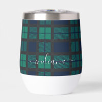 Plaid Zwart Horloge Rustiek Patroon Tartan