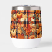 Plaids d'automne citrouille Maple Feuille (Avant)