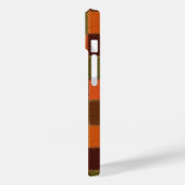 Plaids-geruite namaak patchwork Case-Mate iPhone case (Achterkant / Links)