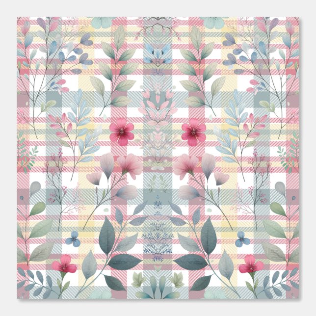 Plaidwing Bloom Behang (Voorkant)