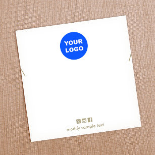 Plain Ajouter Votre Logo Collier Bracelet Carte d'