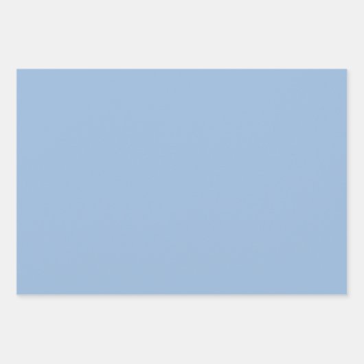 Plain Baby Carolina Staal Blauwe tinten 3 Tonen Inpakpapier Vel (Voorkant 2)