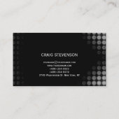 Plain Black Attorney at Law Visitekaartje (Achterkant)