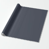 Plain Black Forest Pearl kleur Cadeaupapier (Uitgerold)