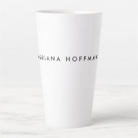 Plain Black White Professional-minimalistische naa