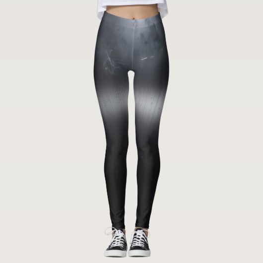 Plain Black Women Leggings –  EverydayComfort (Voorkant)