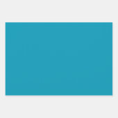 Plain Bondi Dutch Yale Blue Shades 3 Tones Inpakpapier Vel (Voorkant)