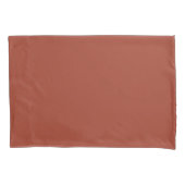 Plain Brick Red Kussensloop (Voorkant)