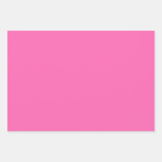 Plain Brink Roos Hot Pink Shades 3 Tones Inpakpapier Vel (Voorkant 3)