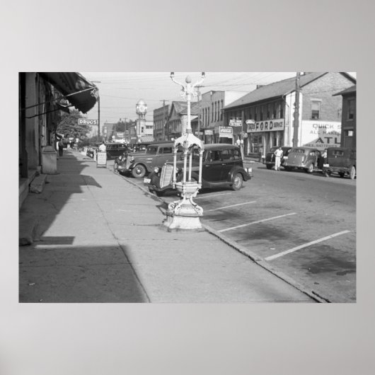 Plain City, Ohio, jaren '30 Poster (Voorkant)