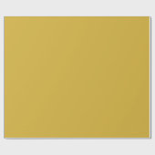 Plain Classic Gouden Glanzende Kleurtint Cadeaupapier (Vlak)
