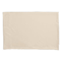 Plain Cream Pillow Hoesje