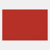 Plain Crimson Mordant Spirit Maroon Shades 3 Tones Inpakpapier Vel (Voorkant 2)