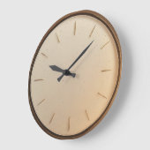 Plain Designer Wall Clock Grote Klok (Hoek)