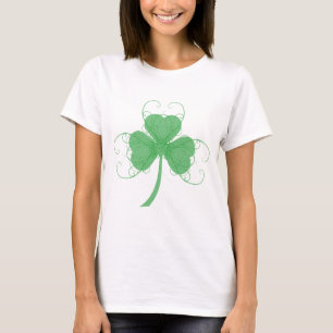 Plain Elegant Shamrock T-shirt