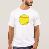 Plain en Simple Fasch Softball Mannen T-Shirt (Voorkant)