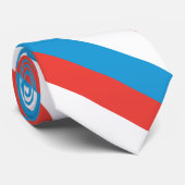 Plain Flag Luxemburg Stropdas (Opgerold)