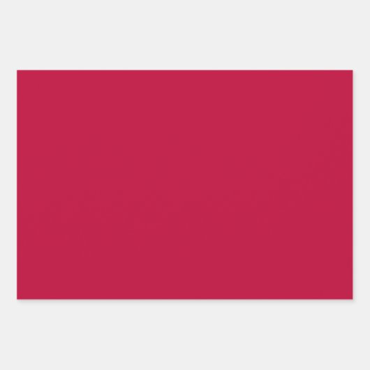 Plain Glory Crimson Wijnkastanjebruin tinten 3 tin Inpakpapier Vel (Voorkant)