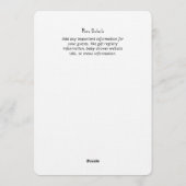 Plain Invitation Template - Baby Shower 1 - Simple (Dos)